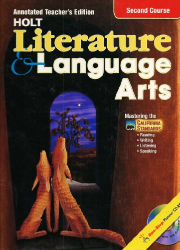 Beispielbild fr Holt Lilterature And Language Arts, Grade 8 ; 9780030573699 ; 0030573696 zum Verkauf von APlus Textbooks