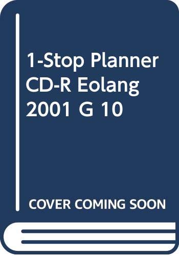 Imagen de archivo de 1-Stop Planner CD-R Eolang 2001 G 10 Holt Rinehart & Winston a la venta por Iridium_Books