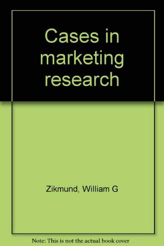 9780030576362: Cases in marketing research