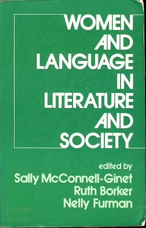 Beispielbild fr Women and language in literature and society zum Verkauf von Wonder Book