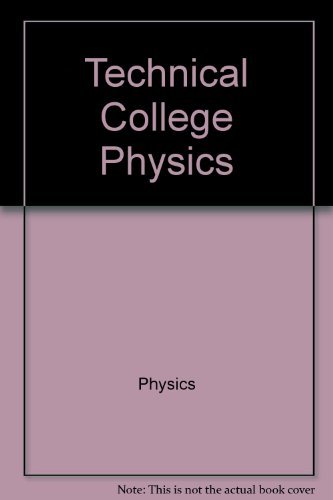 Stock image for Technical College Physics (Saunders Golden Sunburst Series) for sale by Red's Corner LLC