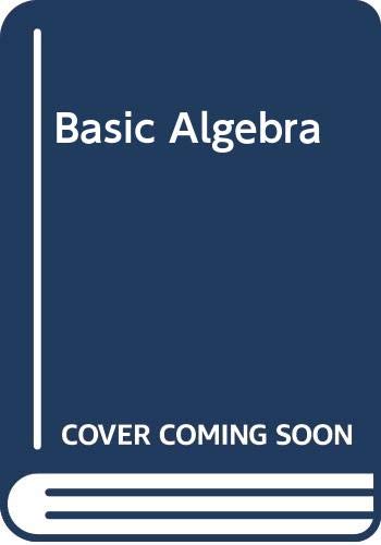 Stock image for Basic Algebra for sale by HPB-Red