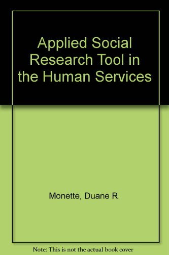 9780030589775: Applied Social Research Tool in the Human Services