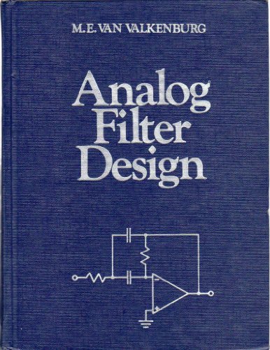 Stock image for Analog Filter Design for sale by ThriftBooks-Atlanta