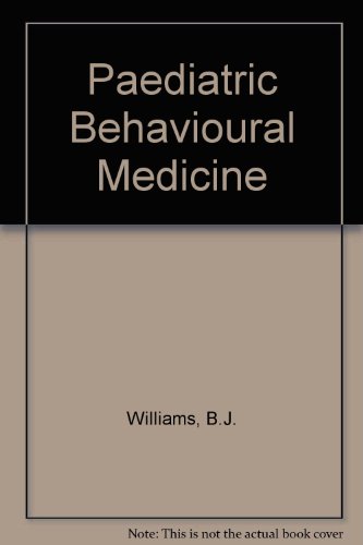 Beispielbild fr Pediatric Behavioral Medicine zum Verkauf von BookOrders