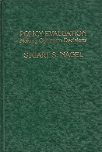 9780030596469: Policy Evaluation: Making Optimum Decisions