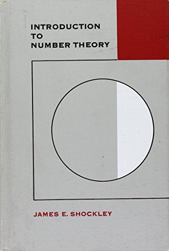 Stock image for Introduction to Number Theory for sale by Best and Fastest Books