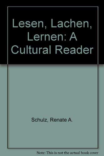 Beispielbild fr Lesen, Lachen, Lernen: A Cultural Reader zum Verkauf von Anderson Book
