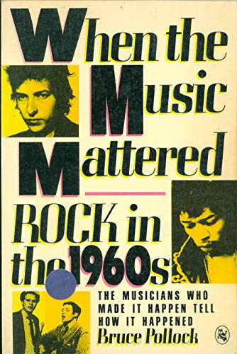 Stock image for When the Music Mattered for sale by Front Cover Books