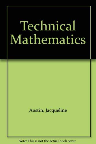 Stock image for Technical Mathematics for sale by Discover Books