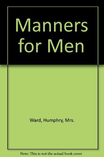 9780030616365: Manners for Men