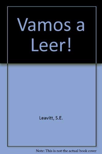 Stock image for Vamos a Leer! for sale by ThriftBooks-Dallas