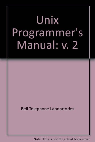 9780030617430: Unix Programmer's Manual: v. 1