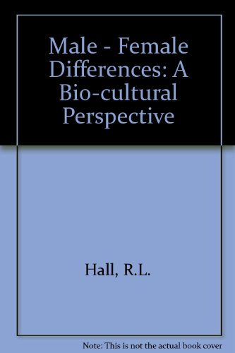 Imagen de archivo de Male-Female Differences : A Bio-Cultural Perspective a la venta por Better World Books