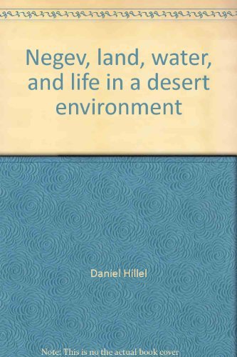 9780030620683: Negev, land, water, and life in a desert environment