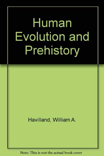 Imagen de archivo de Human Evolution and Prehistory a la venta por Dunaway Books