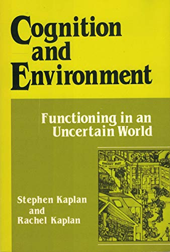 Imagen de archivo de Cognition and Environment : Functioning in an Uncertain World a la venta por Better World Books