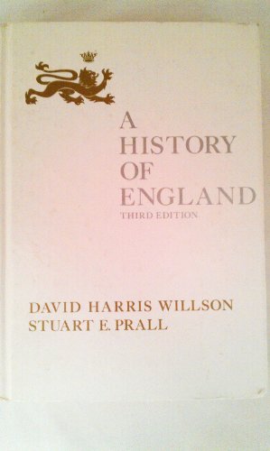 Beispielbild fr A History of England zum Verkauf von Better World Books