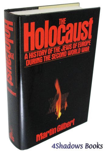 9780030624162: The Holocaust: A History of the Jews of Europe During the Second World War