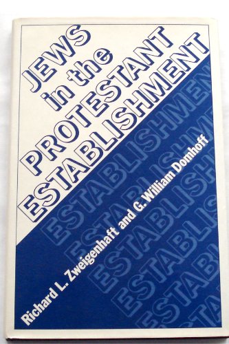 Imagen de archivo de Jews in the Protestant Establishment a la venta por Better World Books