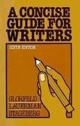 Beispielbild fr A concise guide for writers zum Verkauf von Hawking Books
