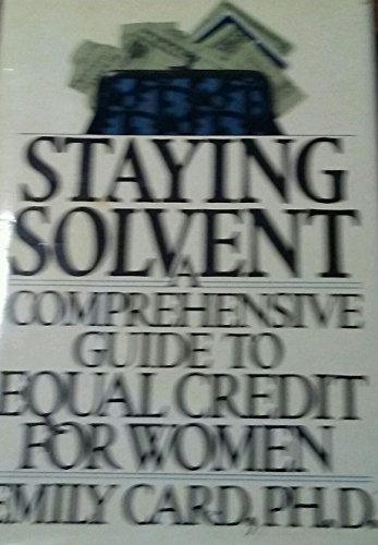 Stock image for Staying Solvent for sale by Bank of Books