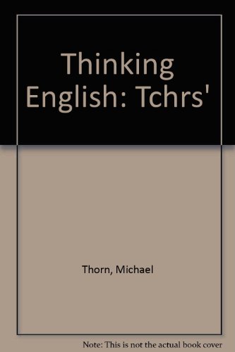 Stock image for Thinking English: Tchrs for sale by Allied Book Company Inc.