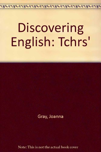 Discovering English at the Low Intermediate Level, English Book 2, Teacher's Manual (9780030629891) by Gray, Joanna