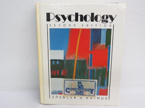 Beispielbild fr Psychology zum Verkauf von Better World Books