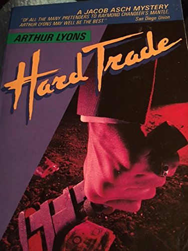 9780030633331: Hard trade (A Jacob Asch mystery)