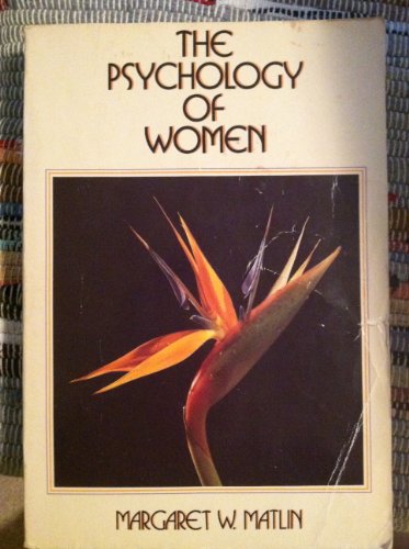 9780030634093: The Psychology of Women