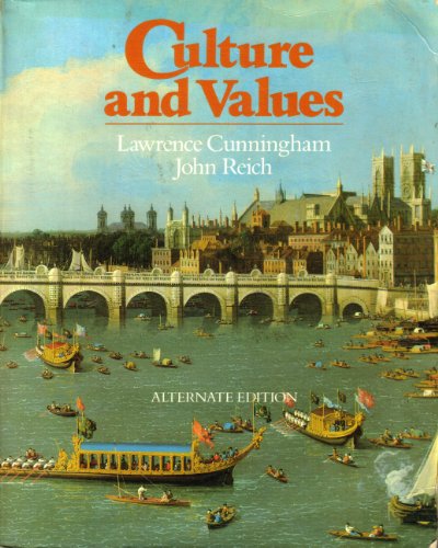 Stock image for Culture and Values: Alternate Edition for sale by Thomas F. Pesce'