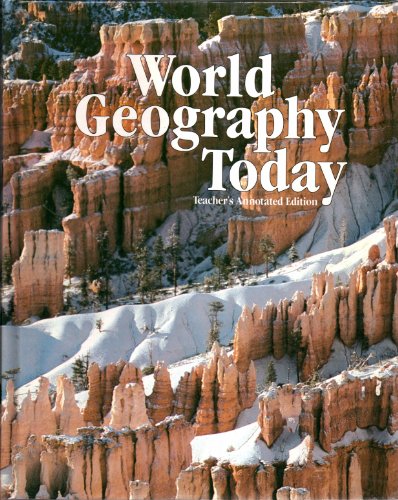 Stock image for Teacher's Annotated Edition 1985 (World Geography Today HRW) for sale by Allied Book Company Inc.