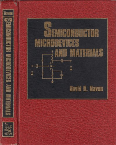 9780030639838: Semiconductor Microdevices and Materials (H R W SERIES IN ELECTRICAL AND COMPUTER ENGINEERING)