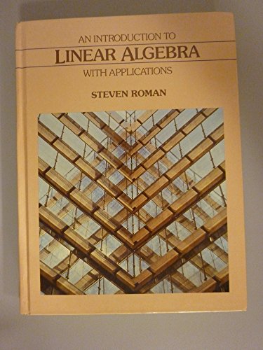 Beispielbild fr Introduction to Linear Algebra With Applications zum Verkauf von HPB-Red