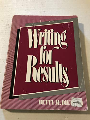 9780030640377: Writing for Results