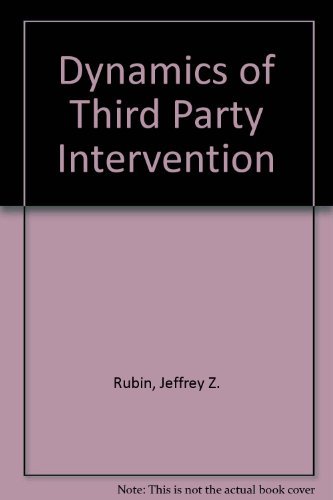 Stock image for Dynamics of Third Party Intervention for sale by Wonder Book