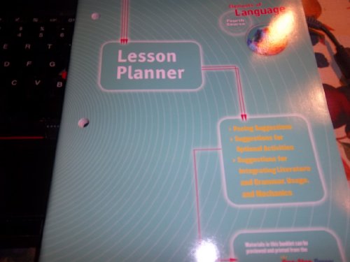 9780030641374: Lesson Planner Eolang 2001 G 10 [Paperback] by Winston, Holt Rinehart &
