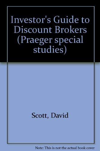 9780030641510: Investor's Guide to Discount Brokers