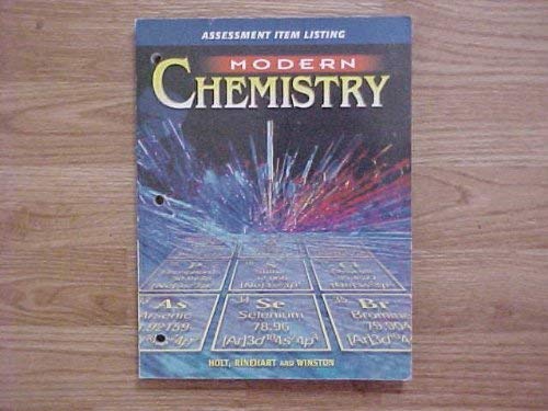 Stock image for Modern Chemistry [ASSESSMENT ITEM LISTING] for sale by Jenson Books Inc