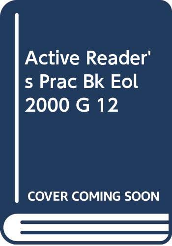 9780030645815: Active Reader's Prac Bk Eol 2000 G 12