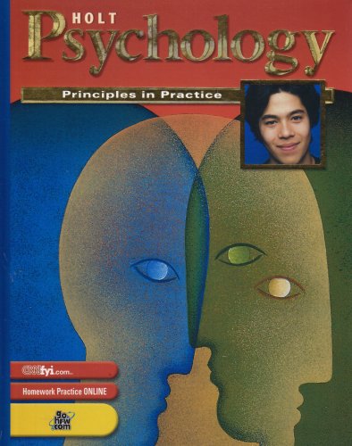 Stock image for Holt Psychology: Principles in Practice: Student Edition Grades 9-12 2003 for sale by Decluttr