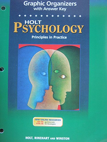 9780030646478: Graphic Organizers Psych 2003 [Paperback] by Holt