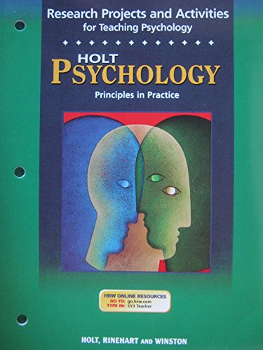 Stock image for Research Projects & ACT Psych 2003 for sale by Nationwide_Text