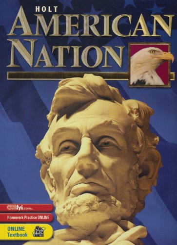 Beispielbild fr Holt American Nation: Student Edition Grades 9-12 2003 zum Verkauf von SecondSale