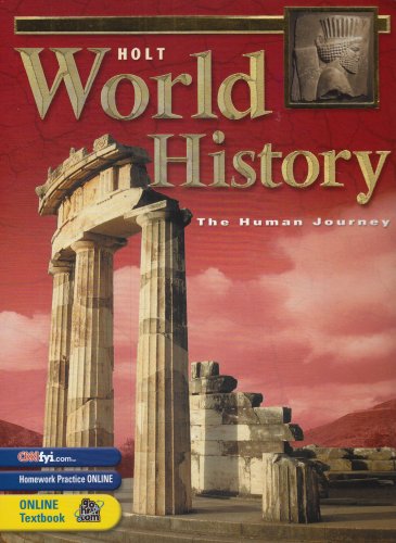 Imagen de archivo de Holt World History: The Human Journey a la venta por Ergodebooks