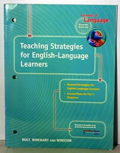 9780030647437: Elements of Language - 4th Course - Teaching Strategies for English-Language Learners (4th Course)