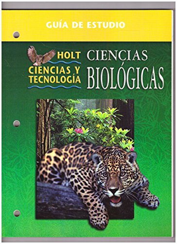 9780030647529: Guia De Estudio Holt Ciencias Y Tecnologia Ciencias Biologicas