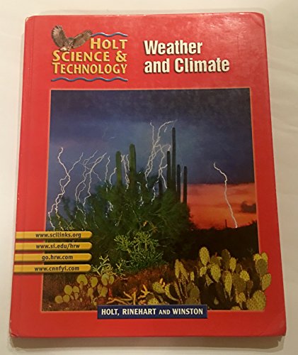 Imagen de archivo de Weather and Climate (Holt Science Technology, Short Course I) a la venta por Green Street Books