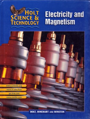 Imagen de archivo de Holt Science and Technology 2002 Pt. N : Electricity a la venta por Better World Books